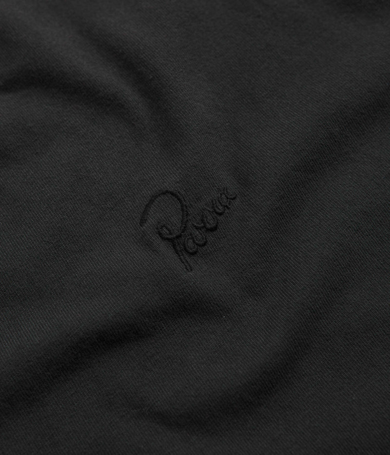 by Parra Script Logo T-Shirt in Washed Black