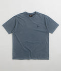 by Parra Script Logo T-Shirt in Washed Blue