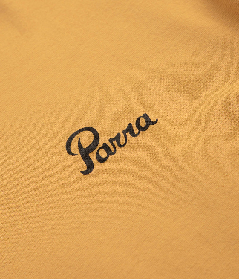 by Parra Swan To The Face T-Shirt in Ochre