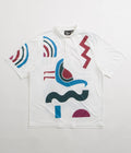 by Parra Tennis Anyone Polo Shirt in White