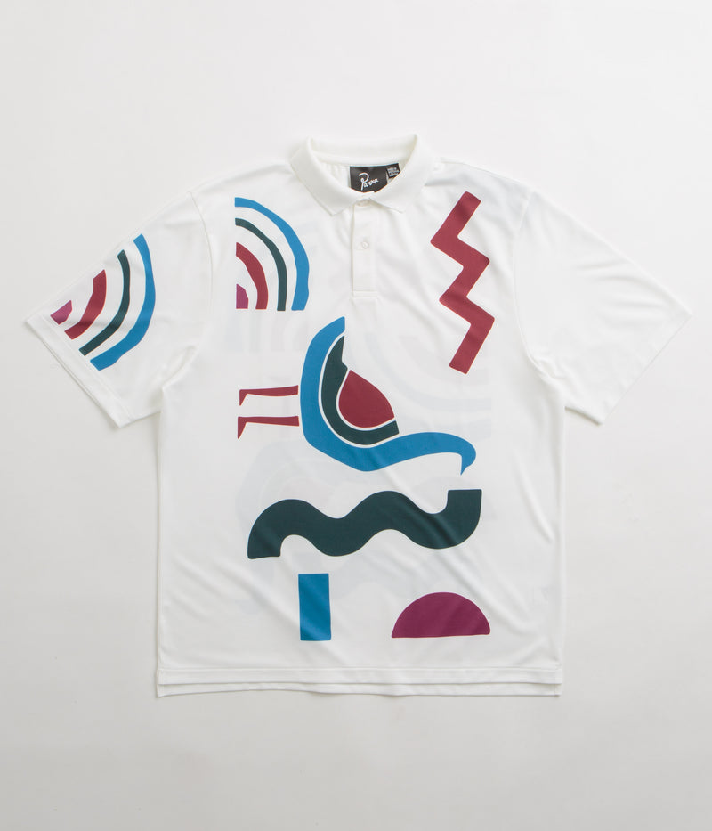by Parra Tennis Anyone Polo Shirt in White