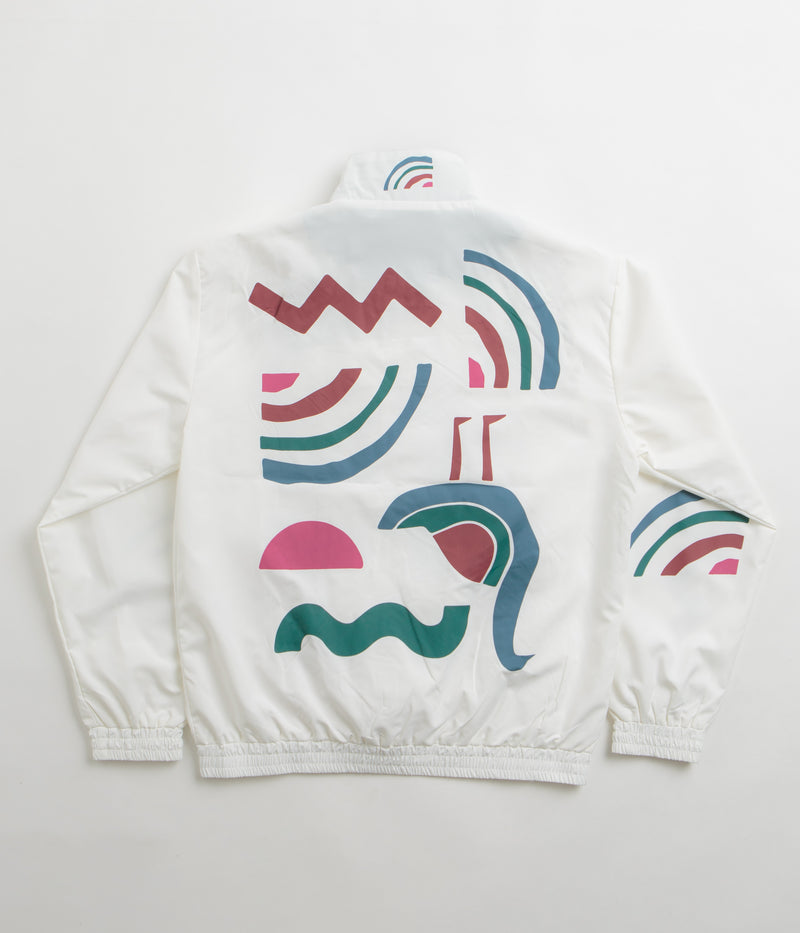 by Parra Tennis Maybe Track Jacket in White