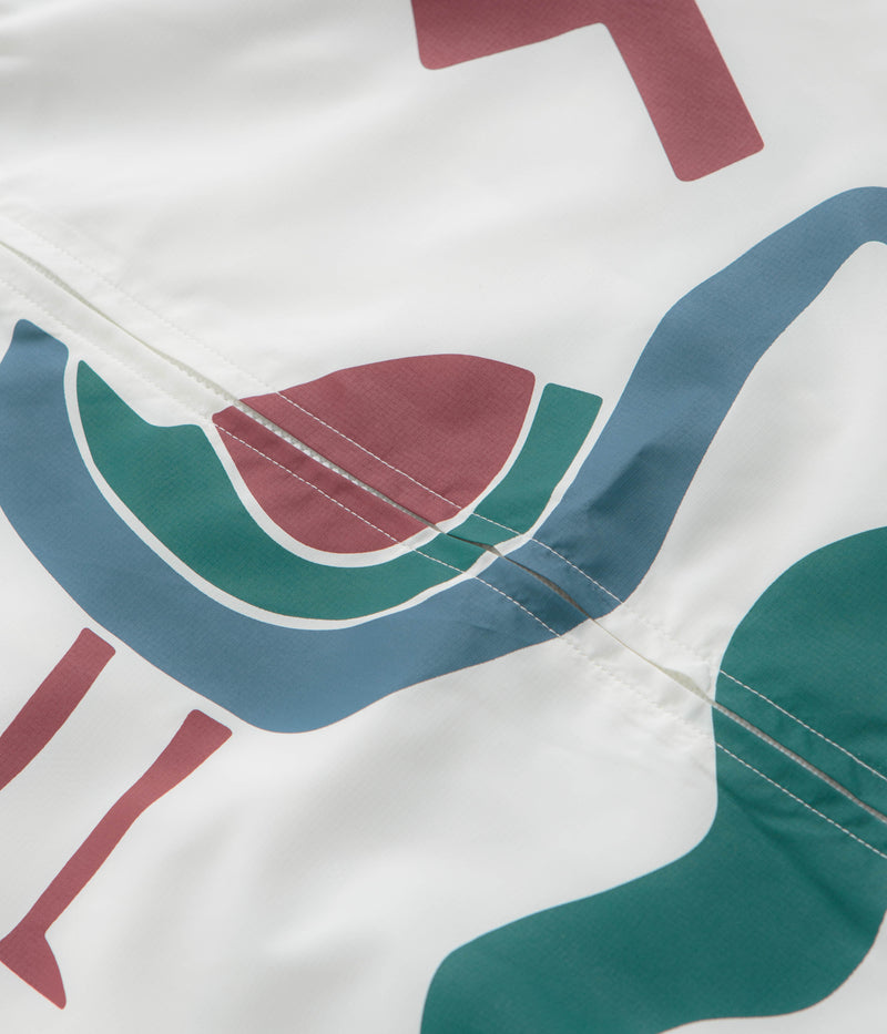 by Parra Tennis Maybe Track Jacket in White