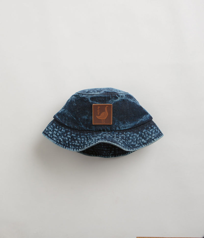 by Parra The Great Goose Bucket Hat in Washed Blue
