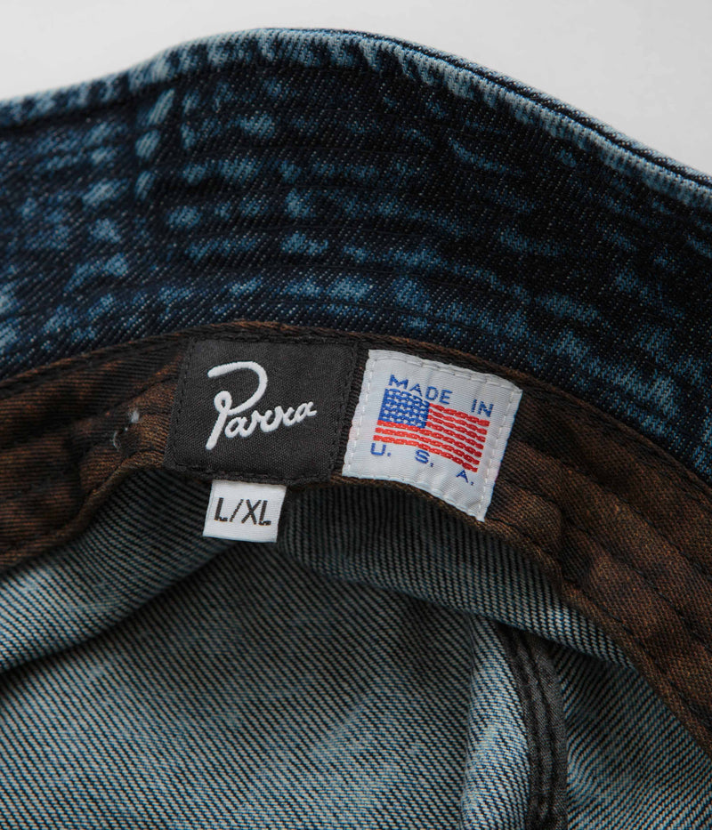 by Parra The Great Goose Bucket Hat in Washed Blue