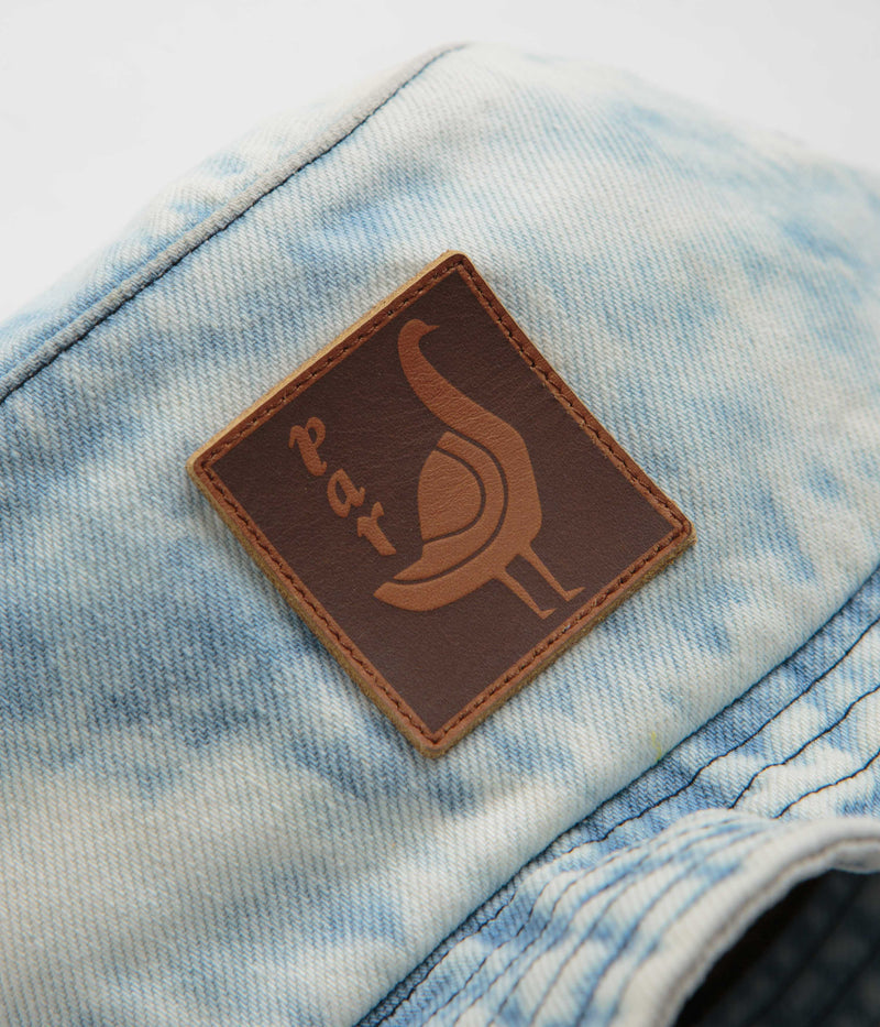 by Parra The Great Goose Bucket Hat in Washed Light Blue