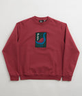 by Parra The Great Goose Crewneck Sweatshirt in Beet Red