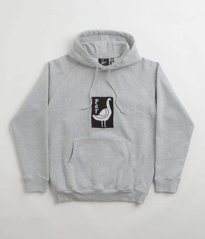 by Parra The Riddle Hoodie in Heather Grey