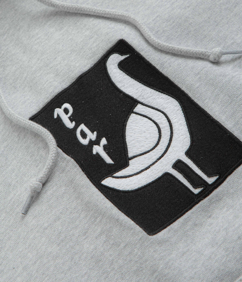 by Parra The Riddle Hoodie in Heather Grey