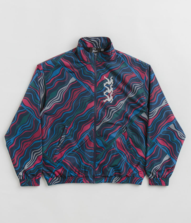 by Parra Track Flow Track Jacket in Navy Blue