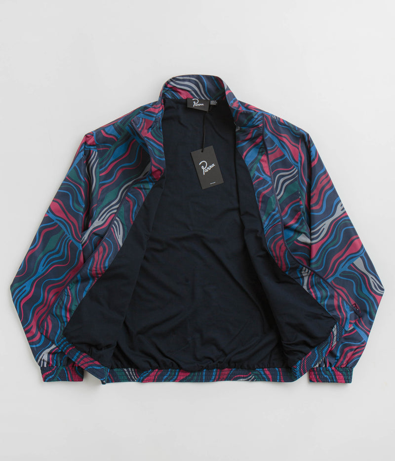 by Parra Track Flow Track Jacket in Navy Blue