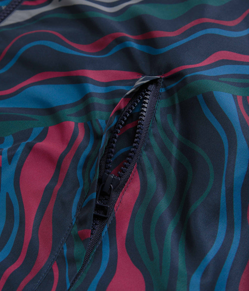 by Parra Track Flow Track Jacket in Navy Blue
