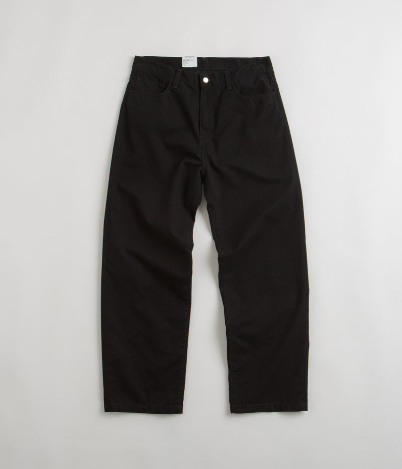 Carhartt Canvas Landon Pants in Black Rinsed