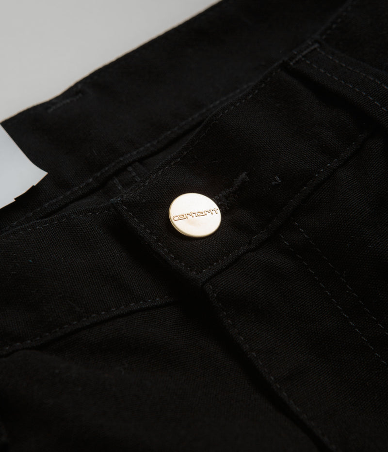 Carhartt Canvas Landon Pants in Black Rinsed