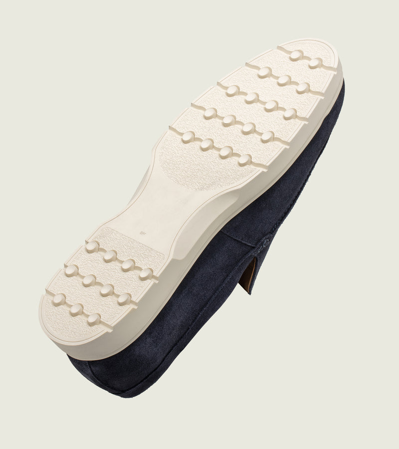 Navy Suede