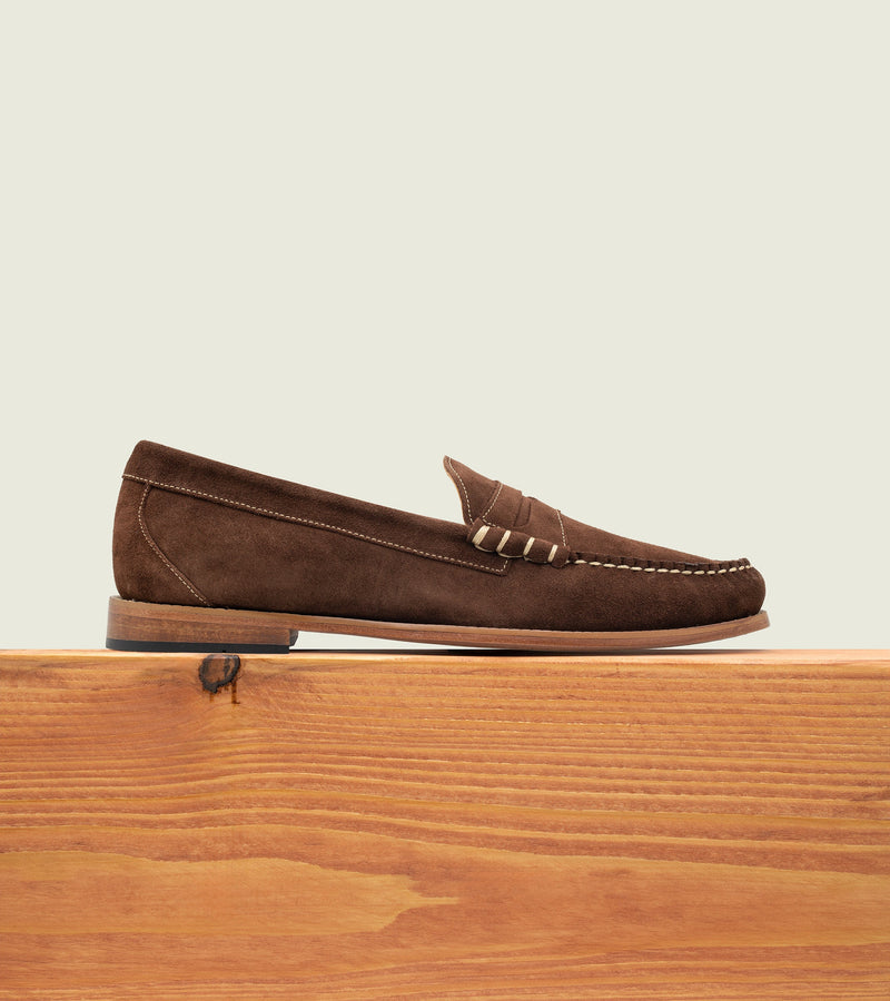 Brown Suede