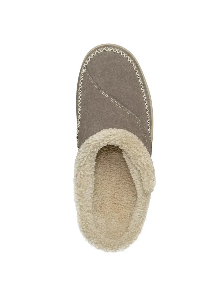Women's Orthofeet Charlotte in Taupe. Sku: S735-D