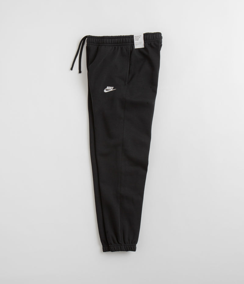Nike Club Fleece Sweatpants in Black and Black / White