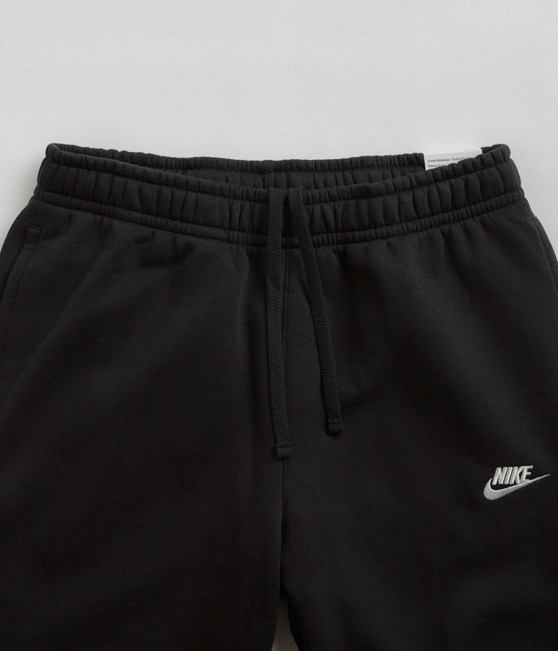 Nike Club Fleece Sweatpants in Black and Black / White