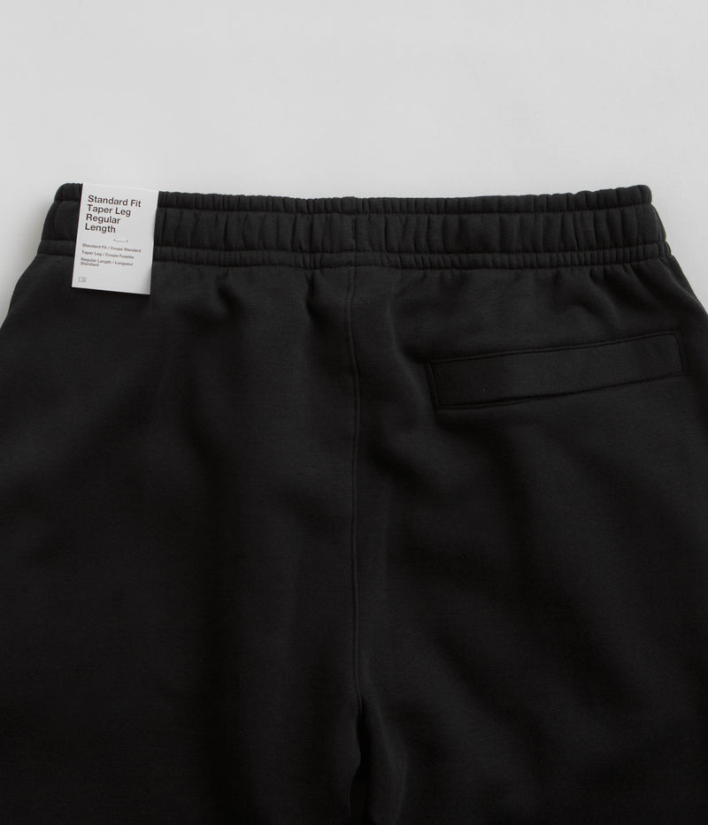 Nike Club Fleece Sweatpants in Black and Black / White