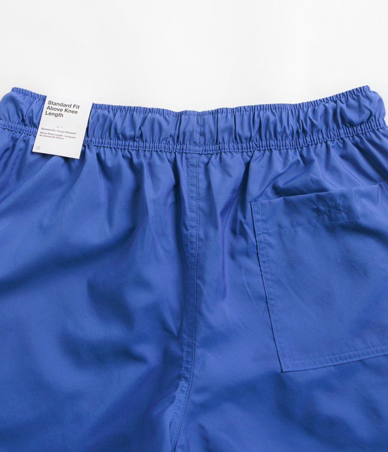 Nike Club Woven Flow Shorts in Game Royal and White