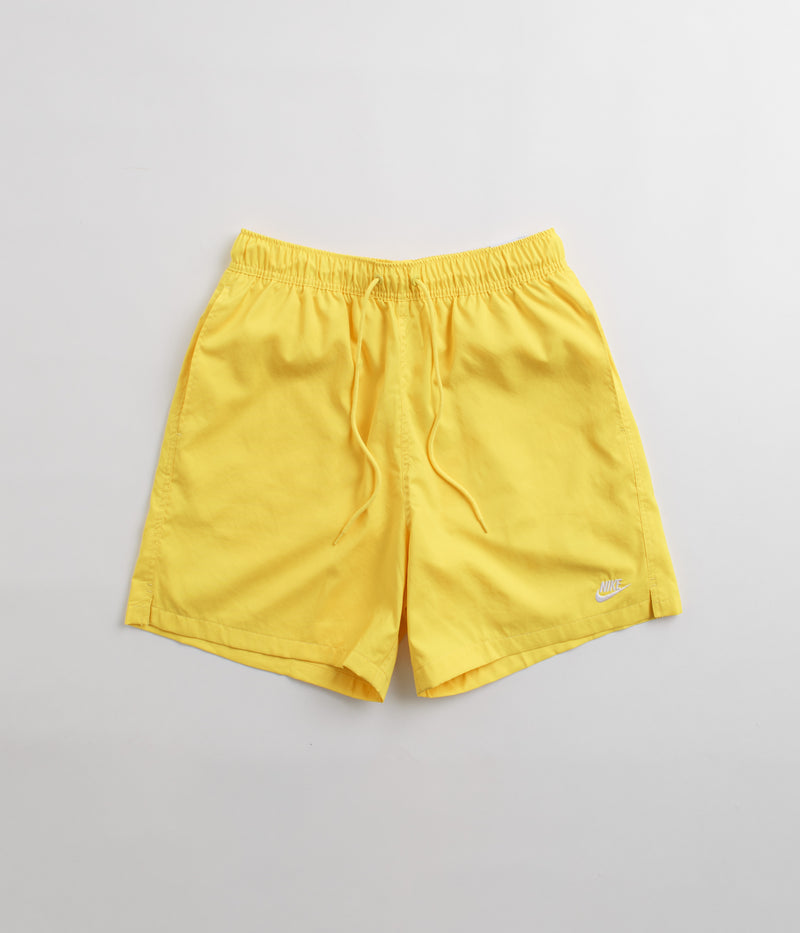 Nike Club Woven Flow Shorts in Lightening and White