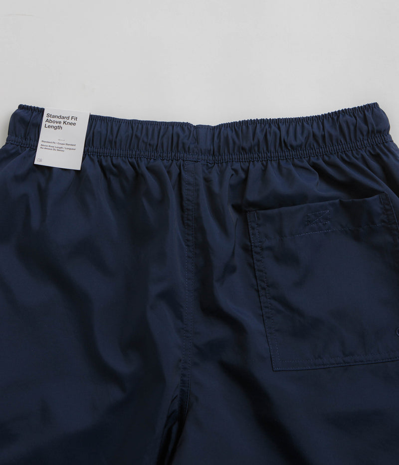 Nike Club Woven Flow Shorts in Midnight Navy and White