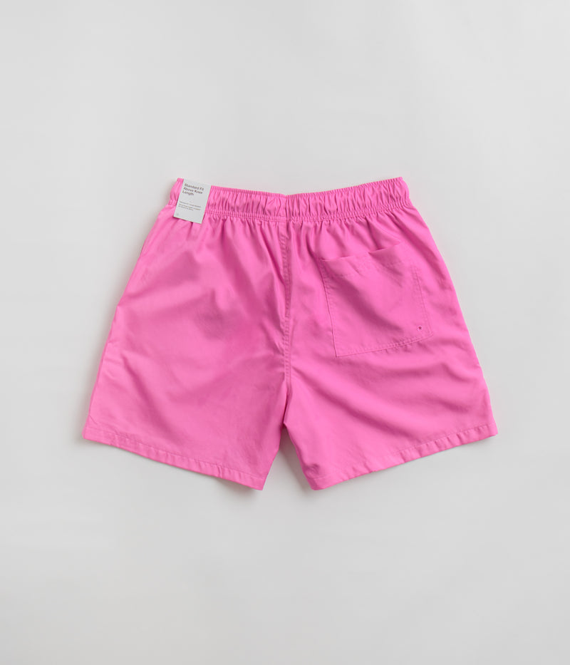 Nike Club Woven Flow Shorts in Playful Pink and White