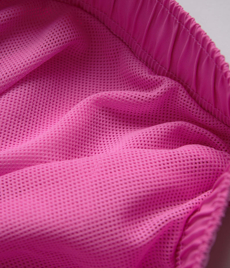Nike Club Woven Flow Shorts in Playful Pink and White