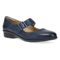 Women's Dansko Collette in Navy Burnished Nubuck. Sku: 10502290200