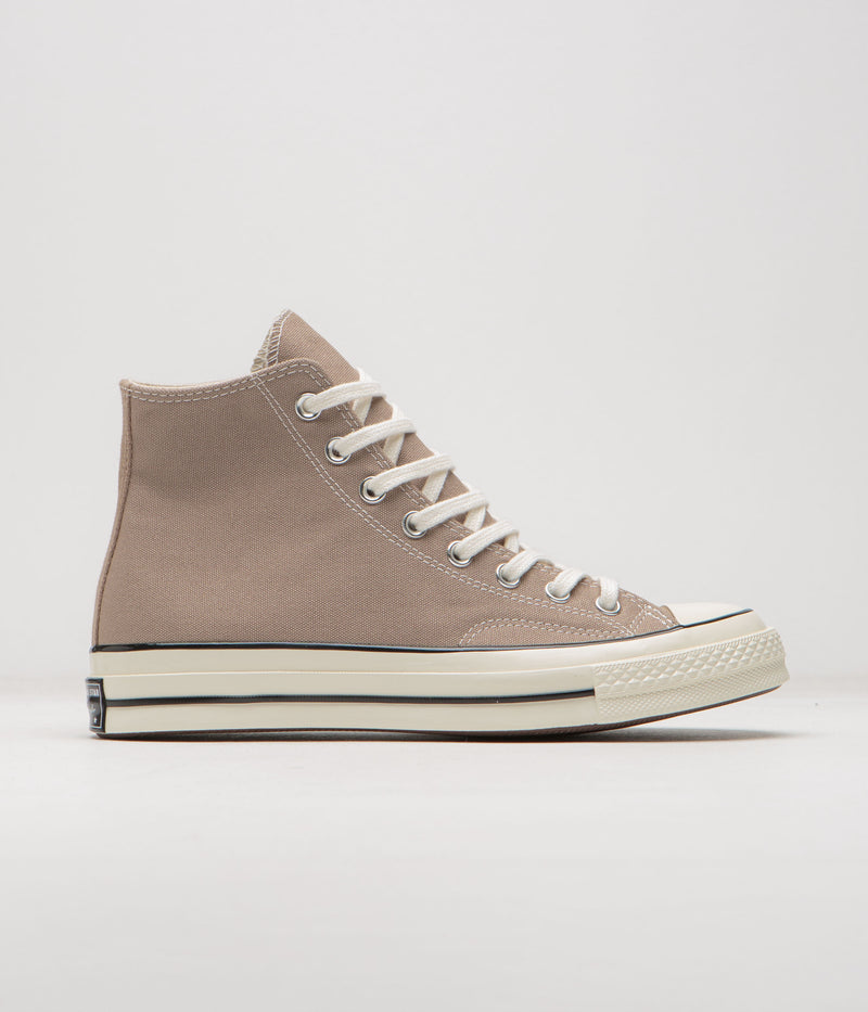 Converse Chuck 70 Hi Shoes in Vintage Cargo and Egret / Black
