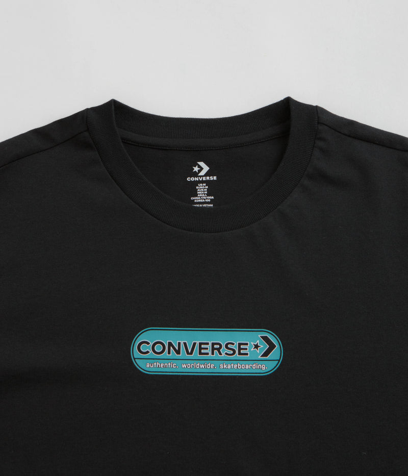 Converse Classic Skateboarding T-Shirt in Converse Black