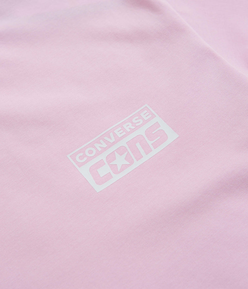 Converse Cons Graphic T-Shirt in Stardust Lilac