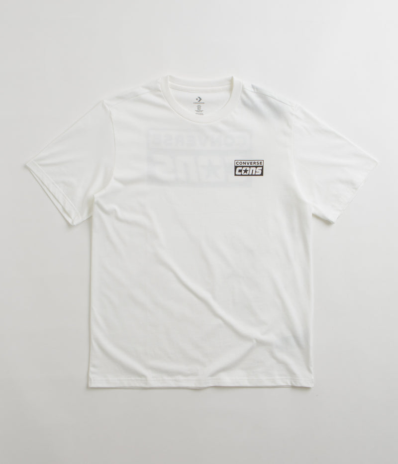 Converse Cons Graphic T-Shirt in White and Black