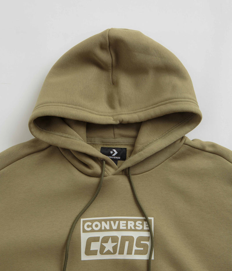 Converse Cons Hoodie in Mossy Sloth