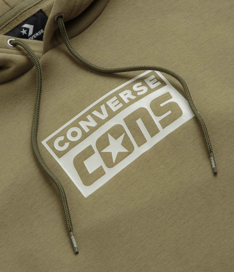 Converse Cons Hoodie in Mossy Sloth