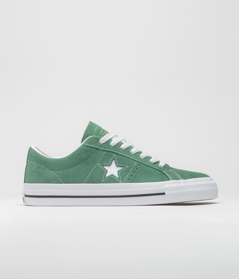 Converse Cons One Star Pro Ox Shoes in Admiral Elm and White / Blacks