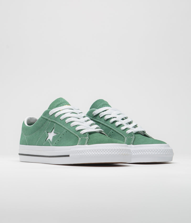 Converse Cons One Star Pro Ox Shoes in Admiral Elm and White / Blacks