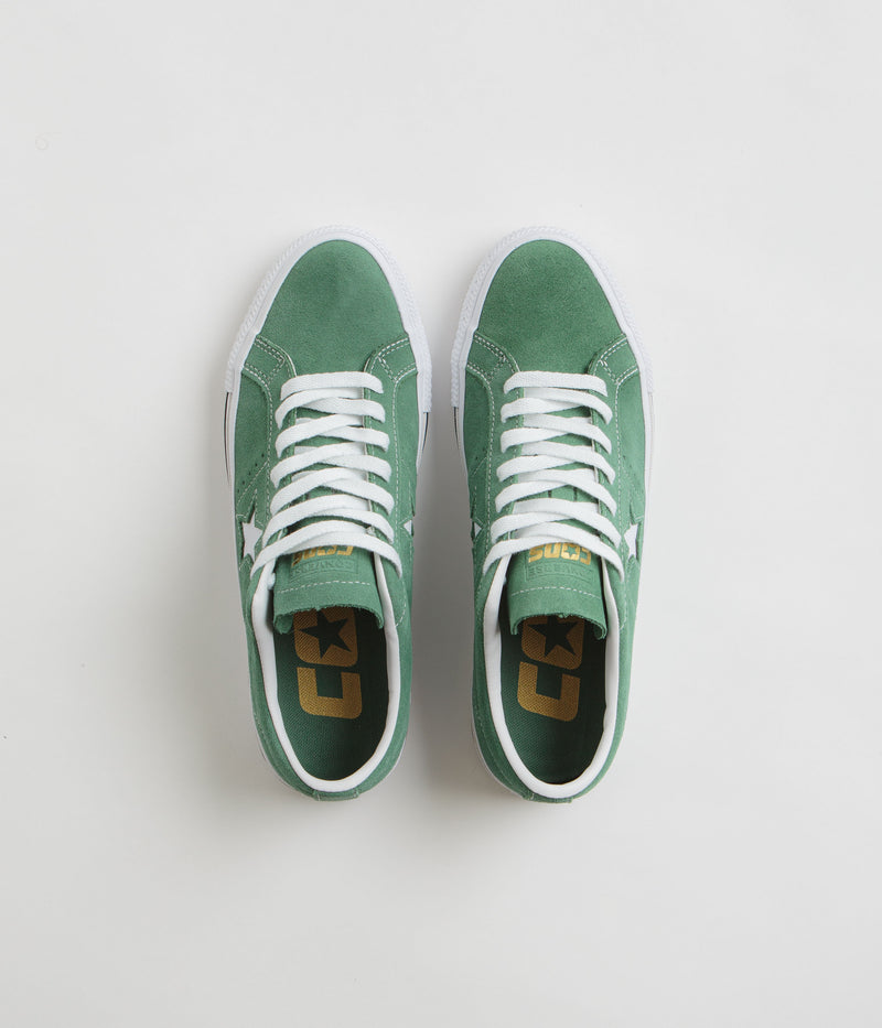 Converse Cons One Star Pro Ox Shoes in Admiral Elm and White / Blacks