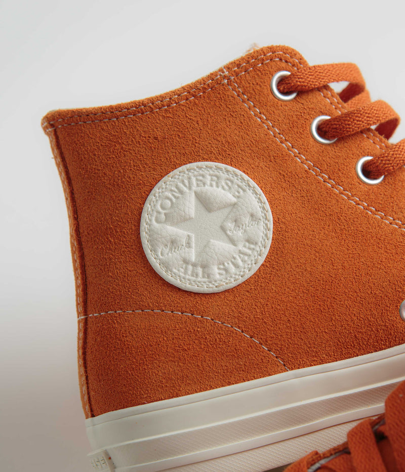 Converse CTAS Pro Hi Shoes in Campfire Orange and Egret