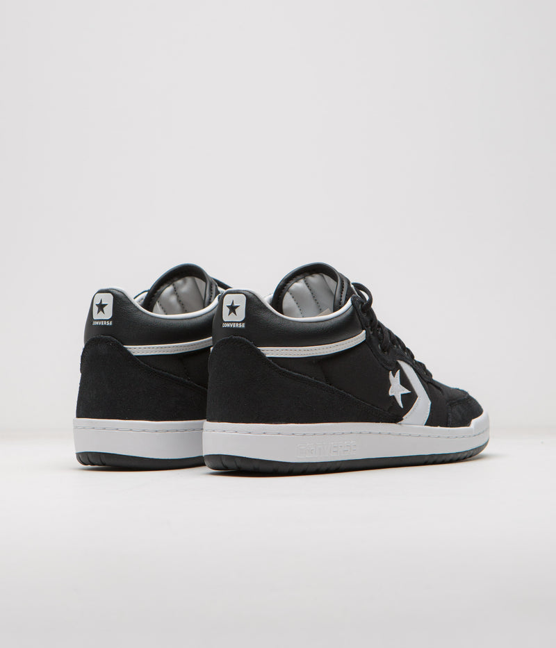 Converse Fastbreak Pro Mid Shoes in Black and White / Black