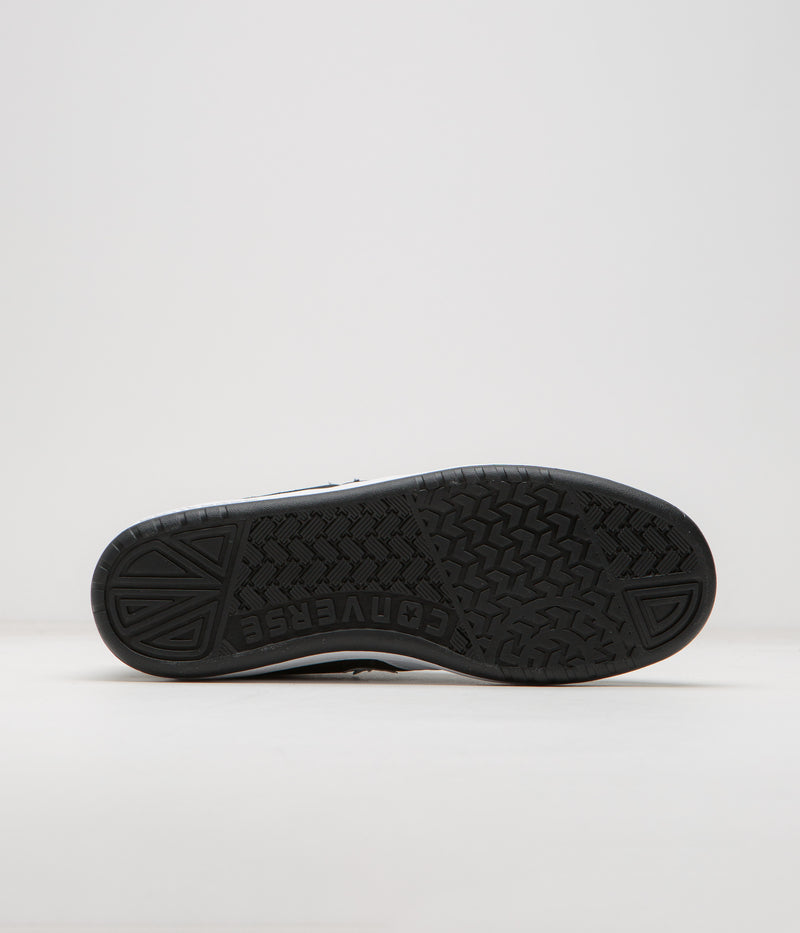 Converse Fastbreak Pro Mid Shoes in Black and White / Black