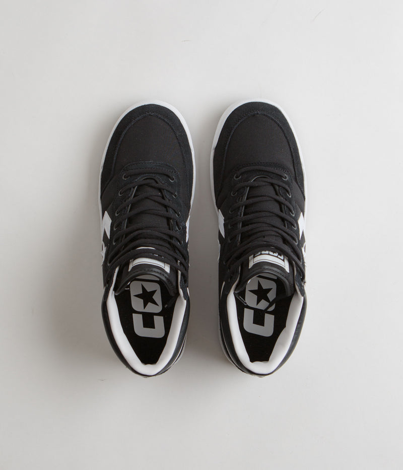 Converse Fastbreak Pro Mid Shoes in Black and White / Black