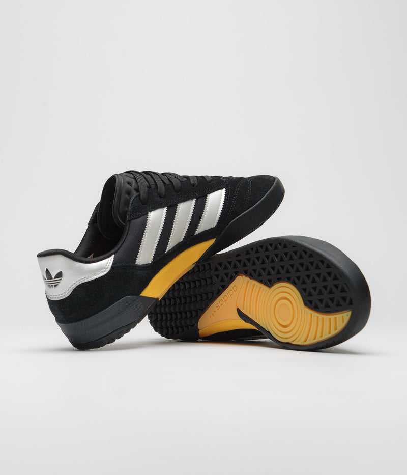 Adidas Copa Premiere Shoes in Core Black and Zero Metallic / Spark