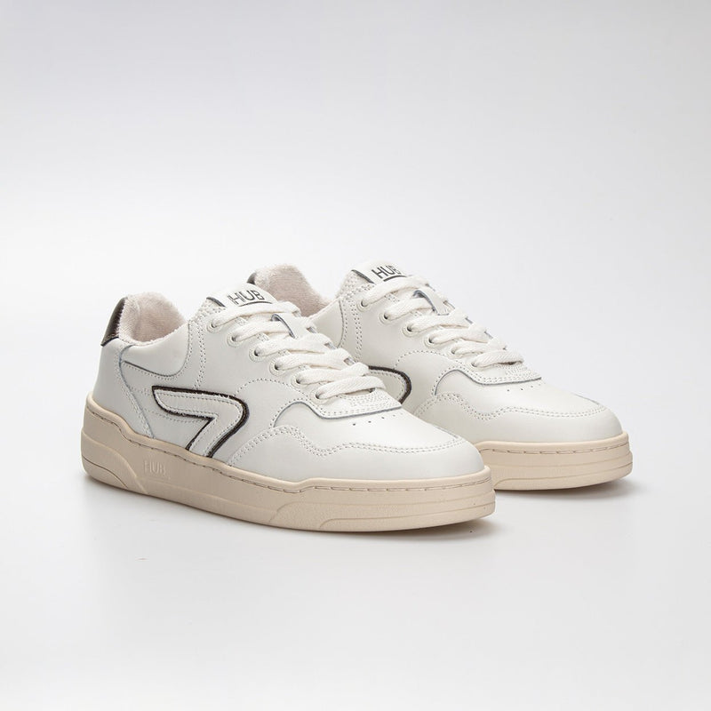 HUB Court | Off White/Antique Bronze | Women