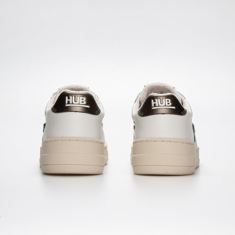 HUB Court | Off White/Antique Bronze | Women