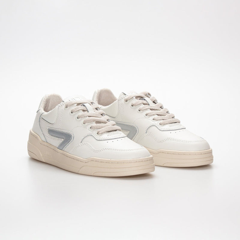 HUB Court | Off White/Dull Silver | Women