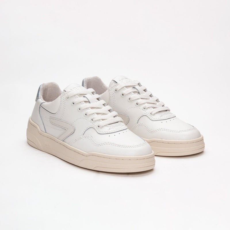 HUB Court | Off White/Light Bone/Silver | Women