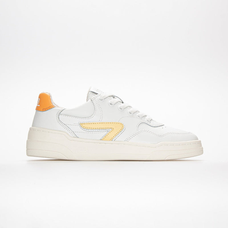 HUB Court | White/Sun Yellow/Papaya | Women