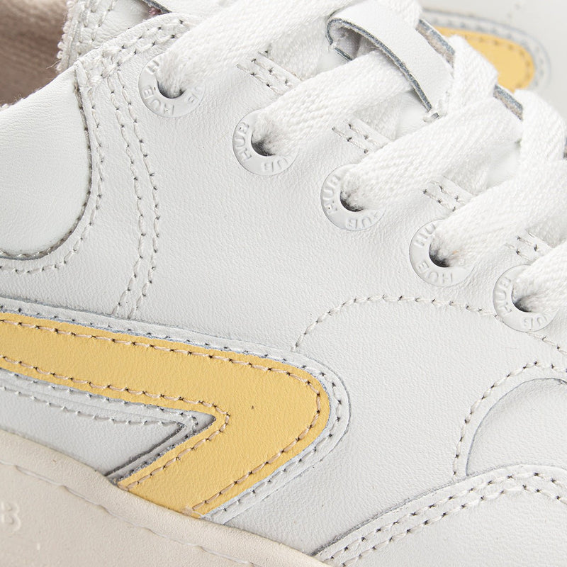 HUB Court | White/Sun Yellow/Papaya | Women